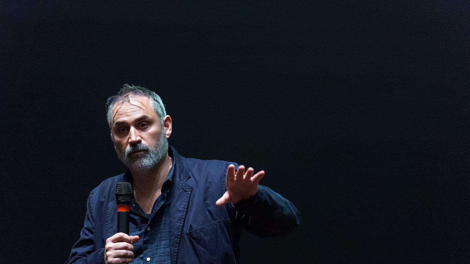 Alex Garland at the world premiere of Civil War at South by Southwest 2024
